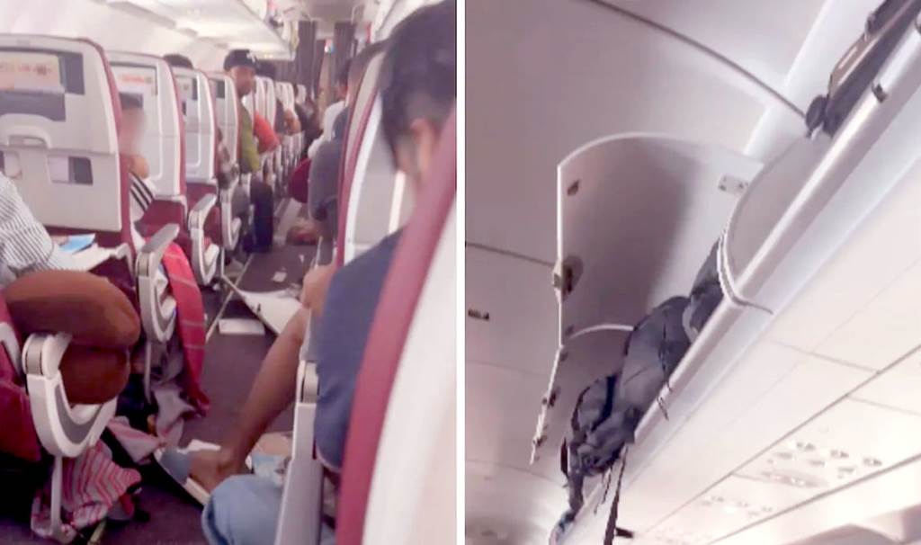 Air India flight suddenly drops by 300 feet